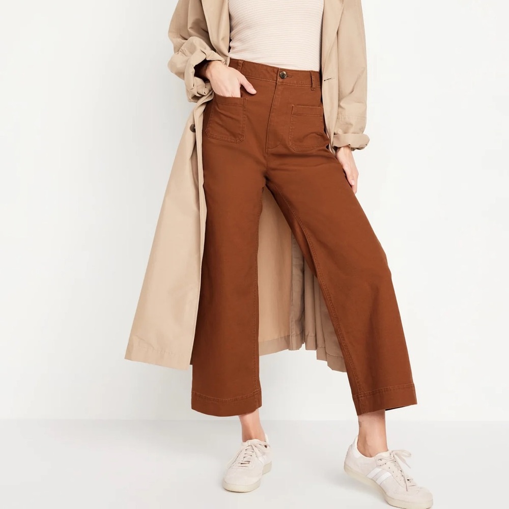 Old Navy Brown Wide Leg Pants